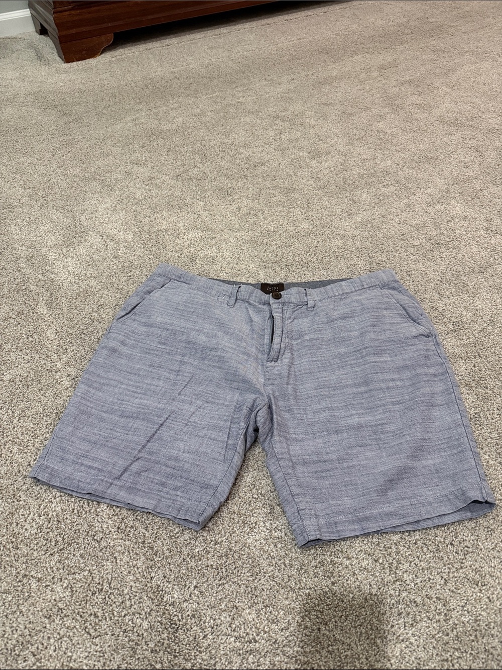 Jachs New York Men's Blue Casual Shorts - Becker Fit